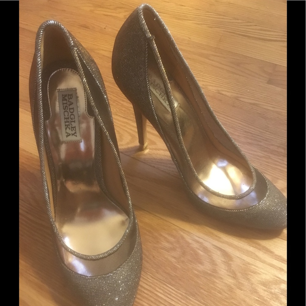 Multi color sparkle heels